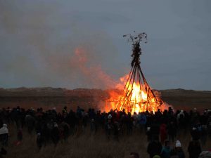 Osterfeuer in St. Peter-Ording